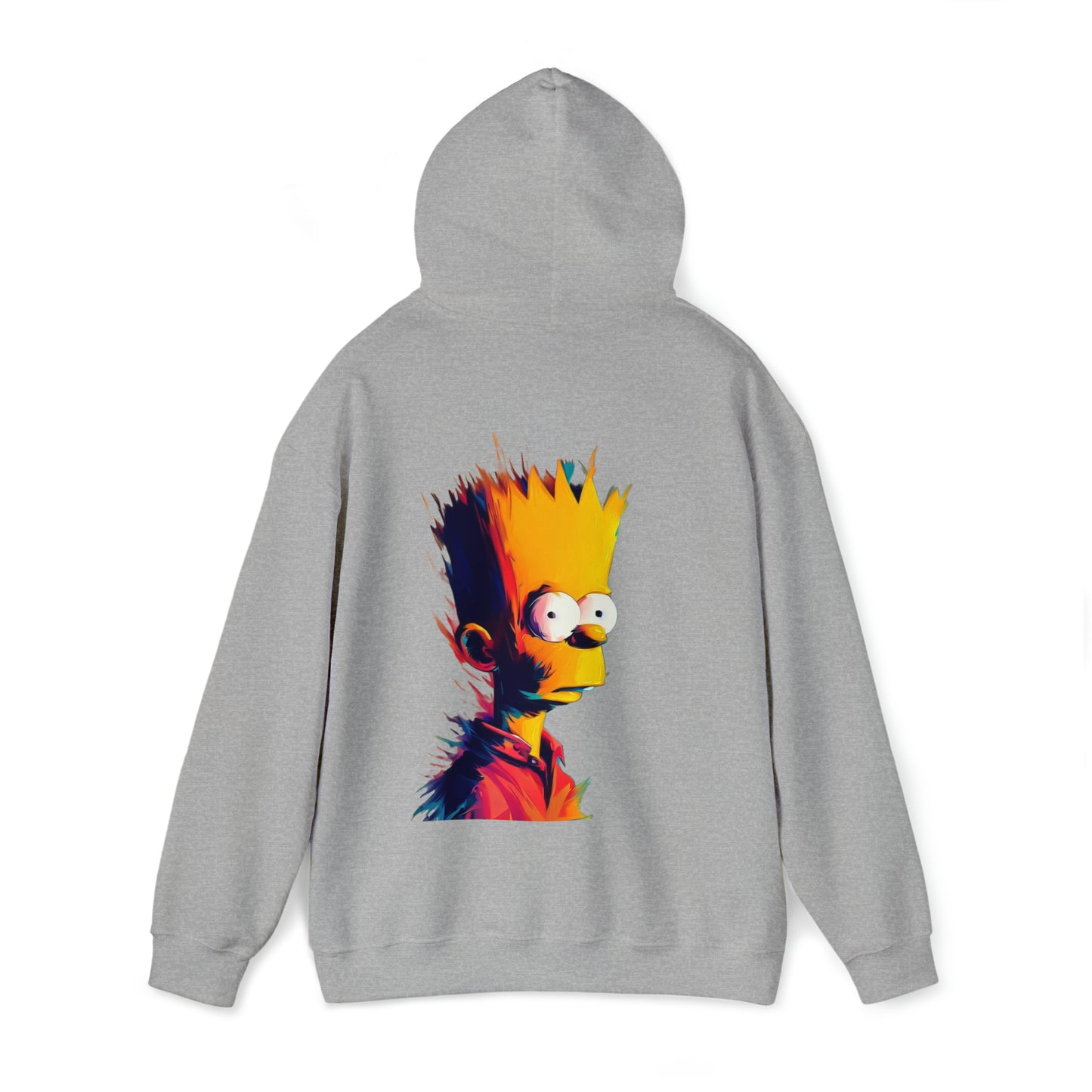 Abstract Bart Simpson Hoodie