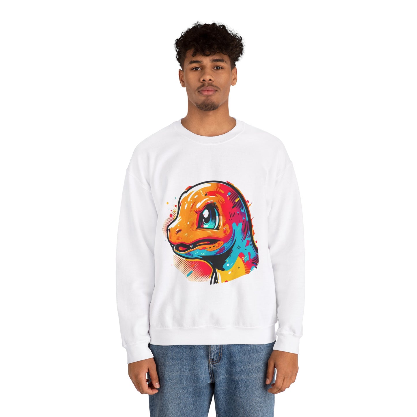 Charmandr Pocket Monster Crewneck Sweatshirt