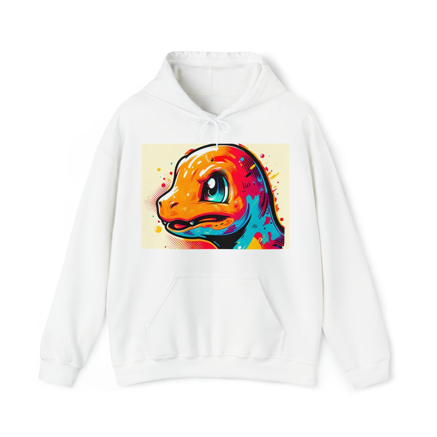 Charmandr Pop Art Unisex Heavy Blend™ Hooded Sweatshirt
