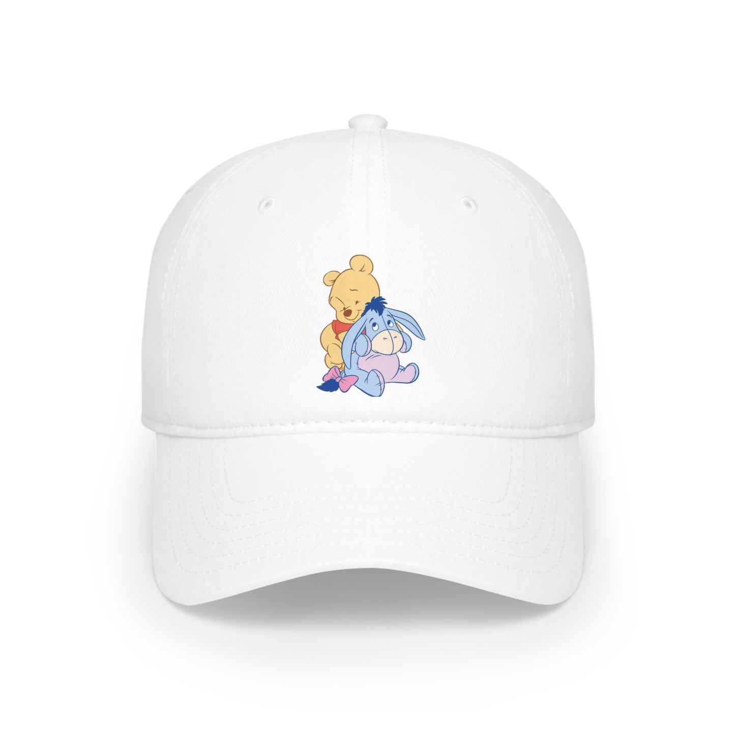 Pooh Bear and Eeyore Low Profile Baseball Cap