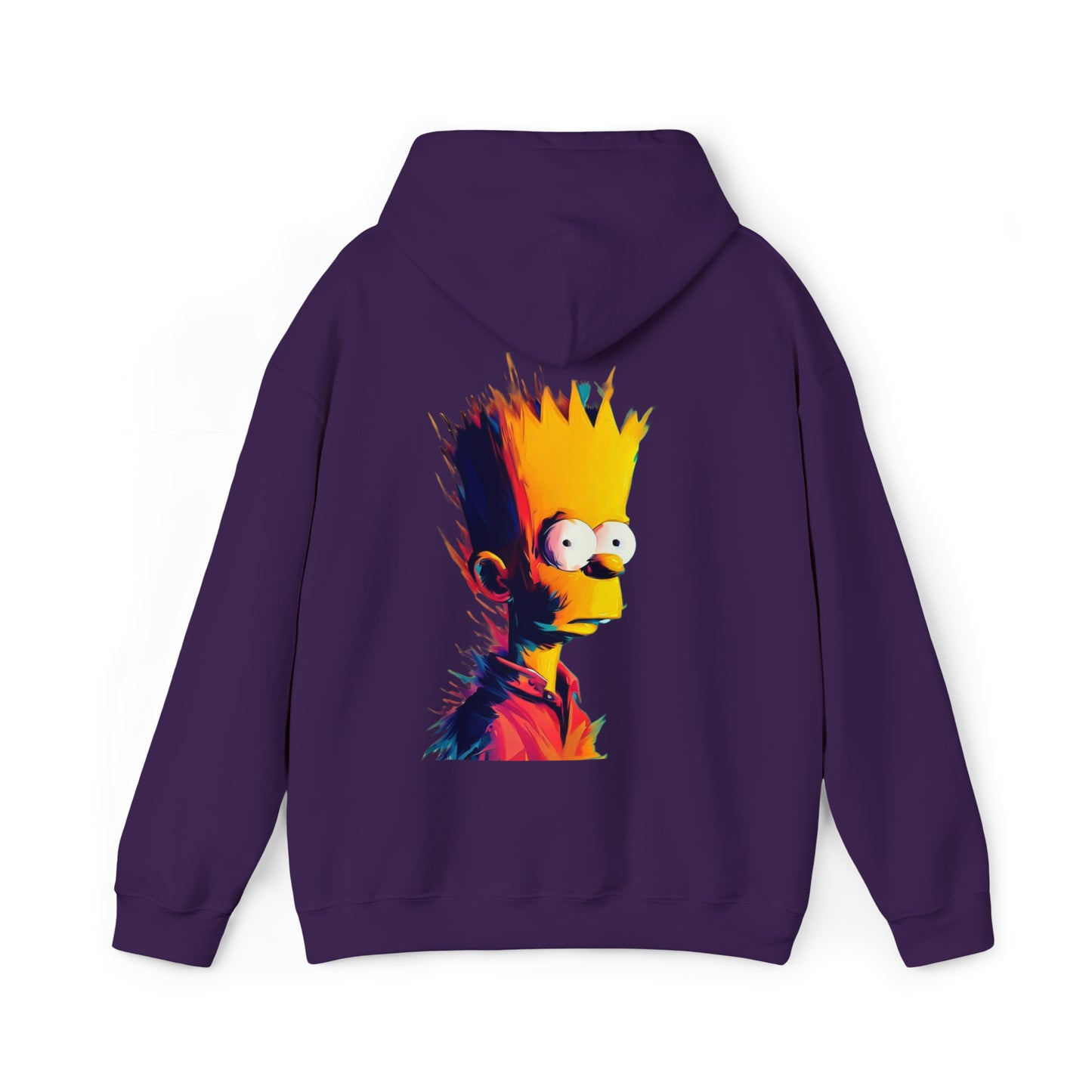 Abstract Bart Simpson Hoodie