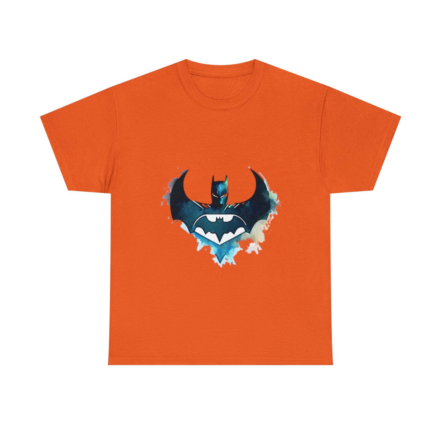 Batman Bat Signal Watercolor Cotton Tee