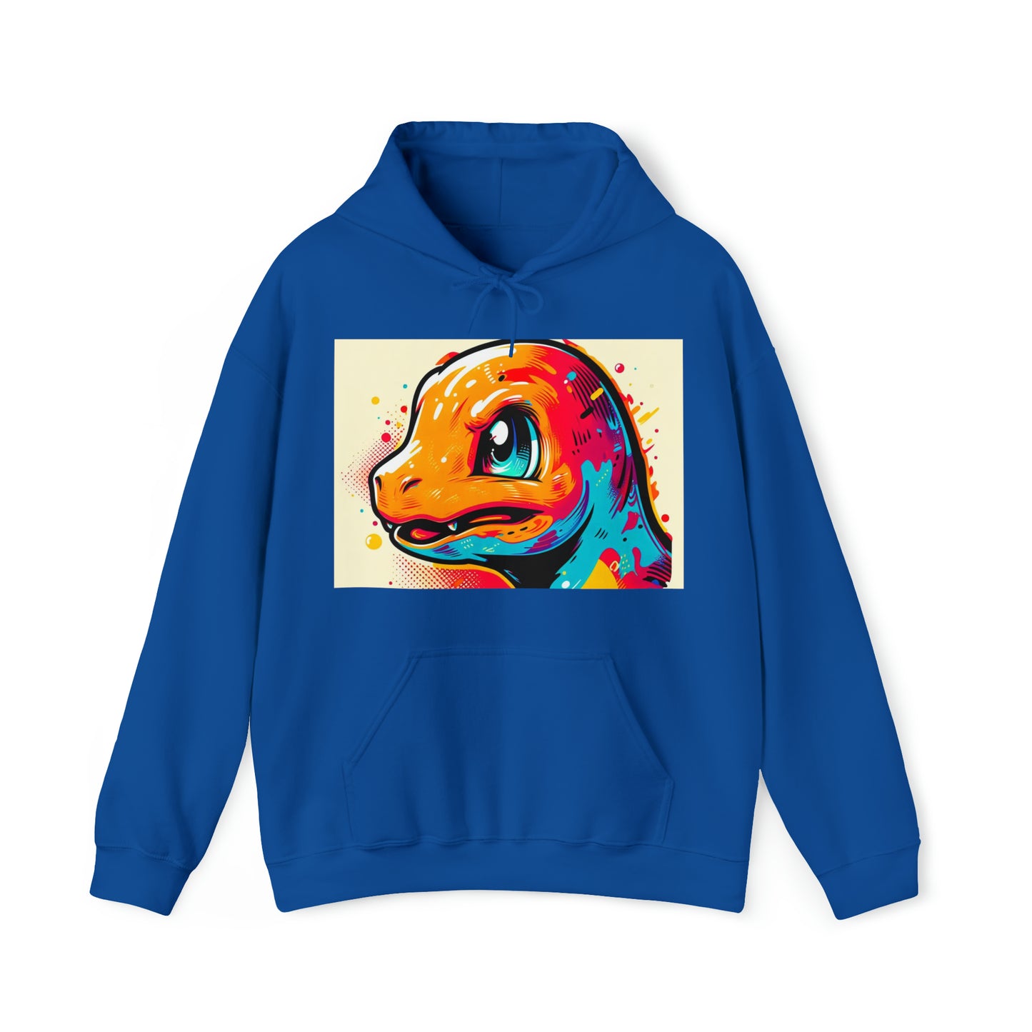 Charmandr Pop Art Unisex Heavy Blend™ Hooded Sweatshirt