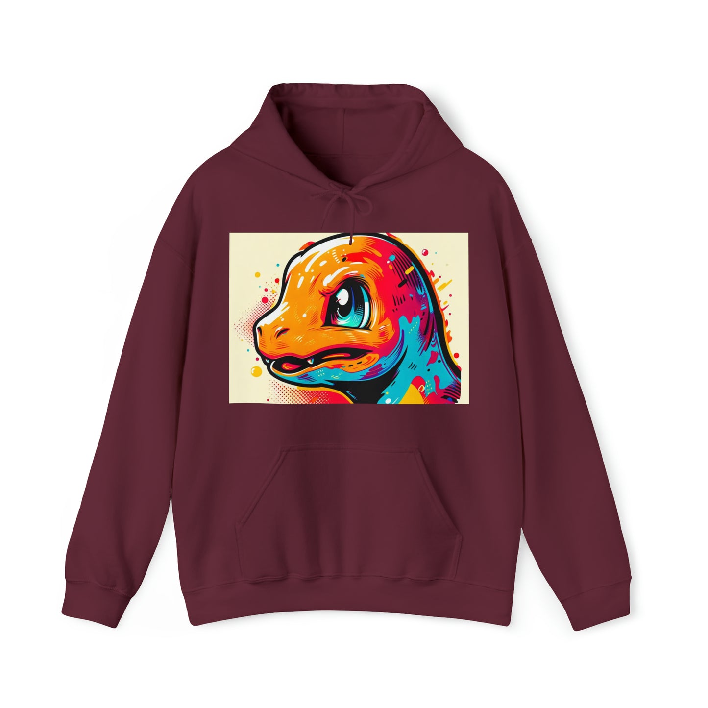 Charmandr Pop Art Unisex Heavy Blend™ Hooded Sweatshirt