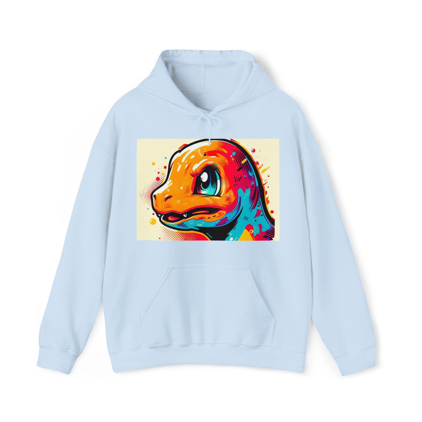 Charmandr Pop Art Unisex Heavy Blend™ Hooded Sweatshirt