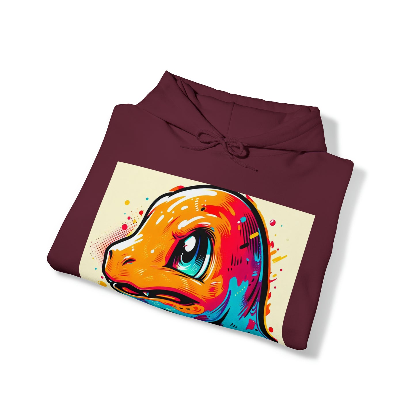 Charmandr Pop Art Unisex Heavy Blend™ Hooded Sweatshirt