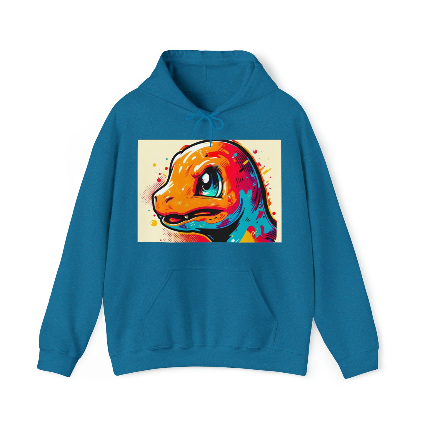 Charmandr Pop Art Unisex Heavy Blend™ Hooded Sweatshirt