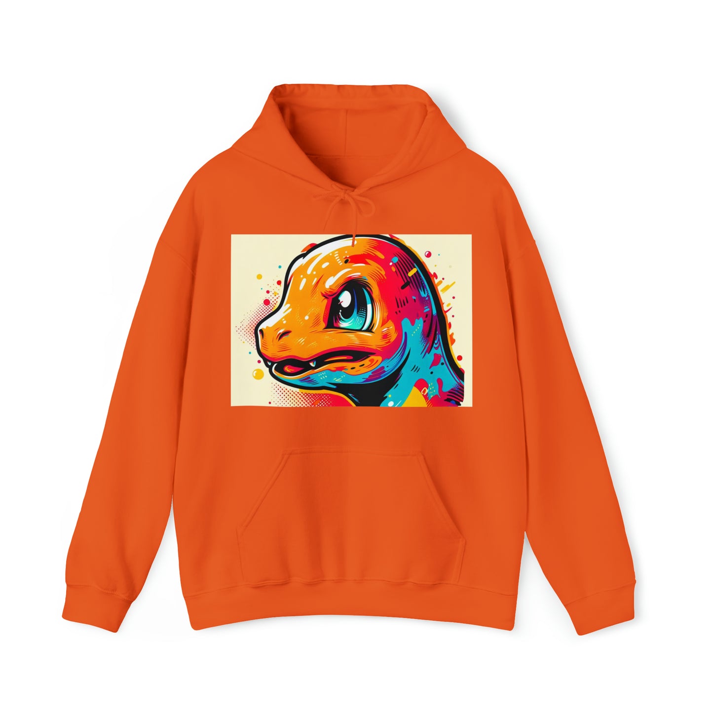 Charmandr Pop Art Unisex Heavy Blend™ Hooded Sweatshirt