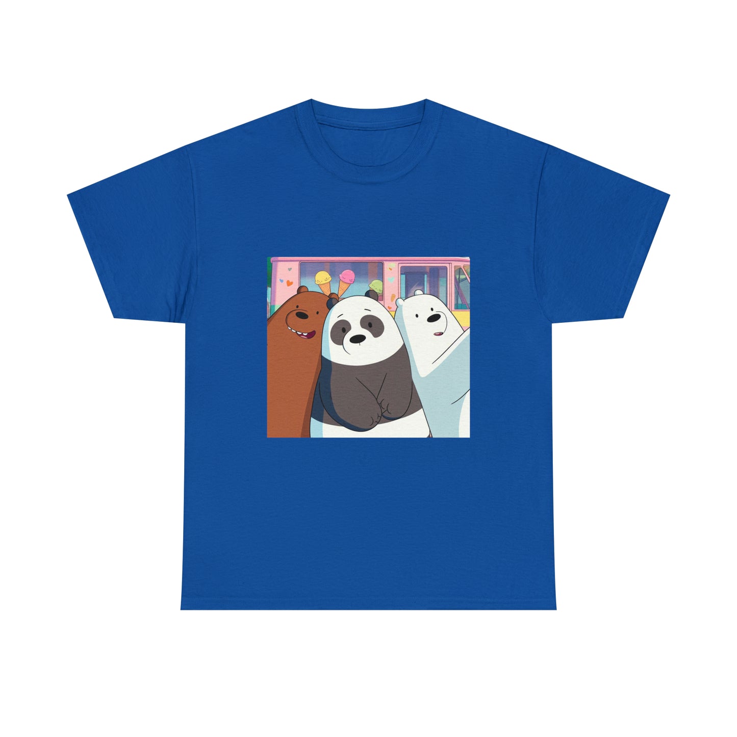 We Bare Bears Unisex Heavy Cotton Tee
