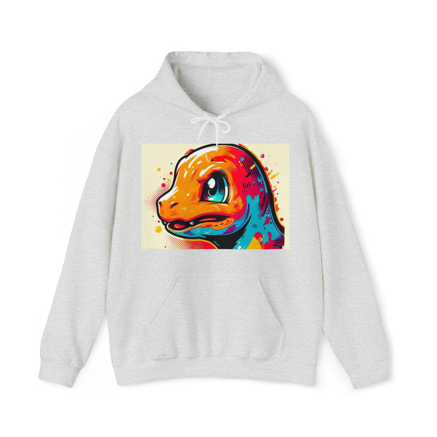Charmandr Pop Art Unisex Heavy Blend™ Hooded Sweatshirt