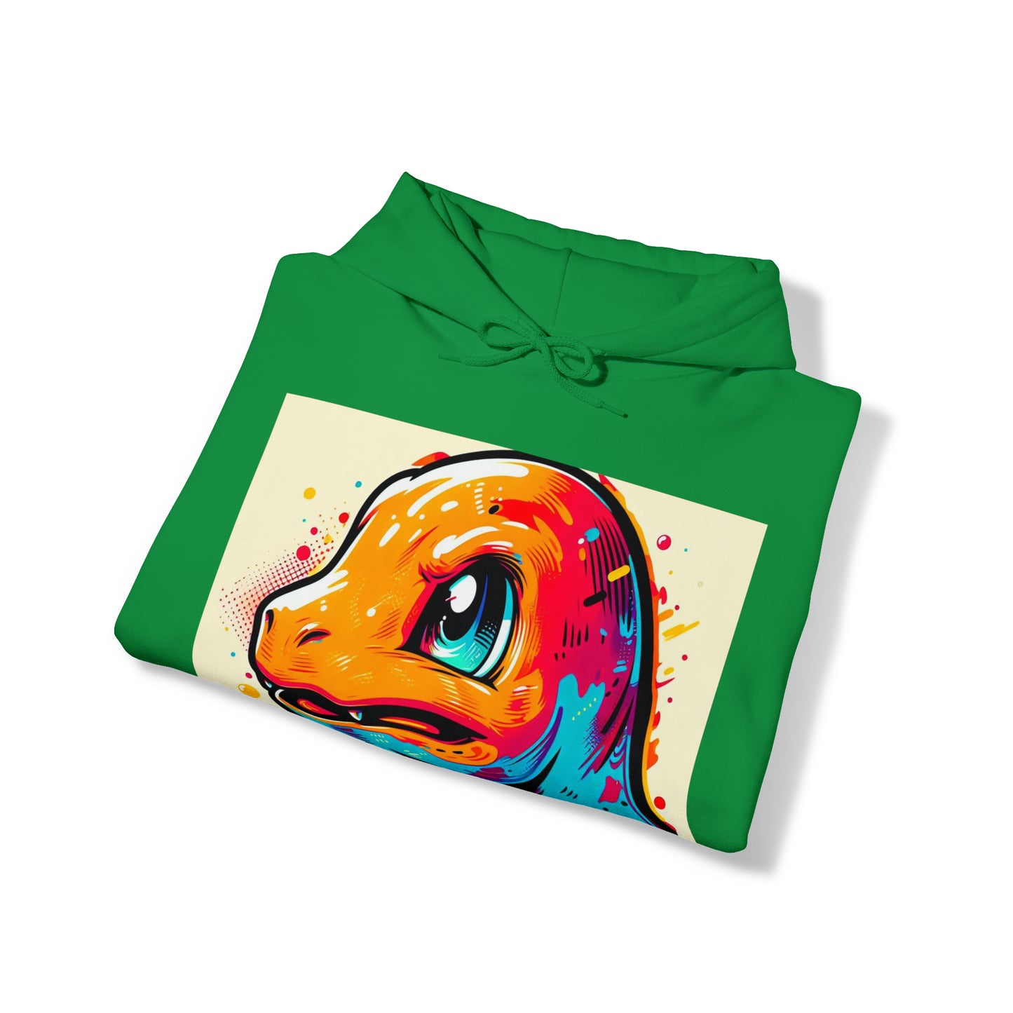 Charmandr Pop Art Unisex Heavy Blend™ Hooded Sweatshirt