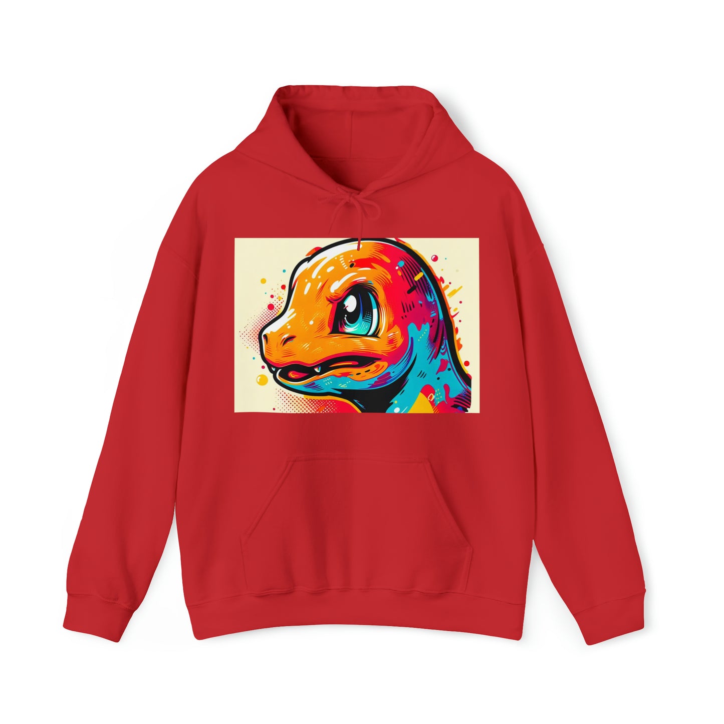 Charmandr Pop Art Unisex Heavy Blend™ Hooded Sweatshirt