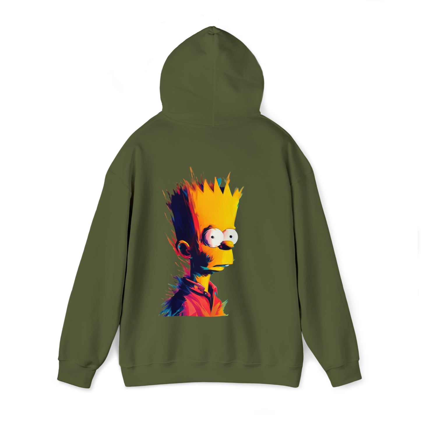 Abstract Bart Simpson Hoodie