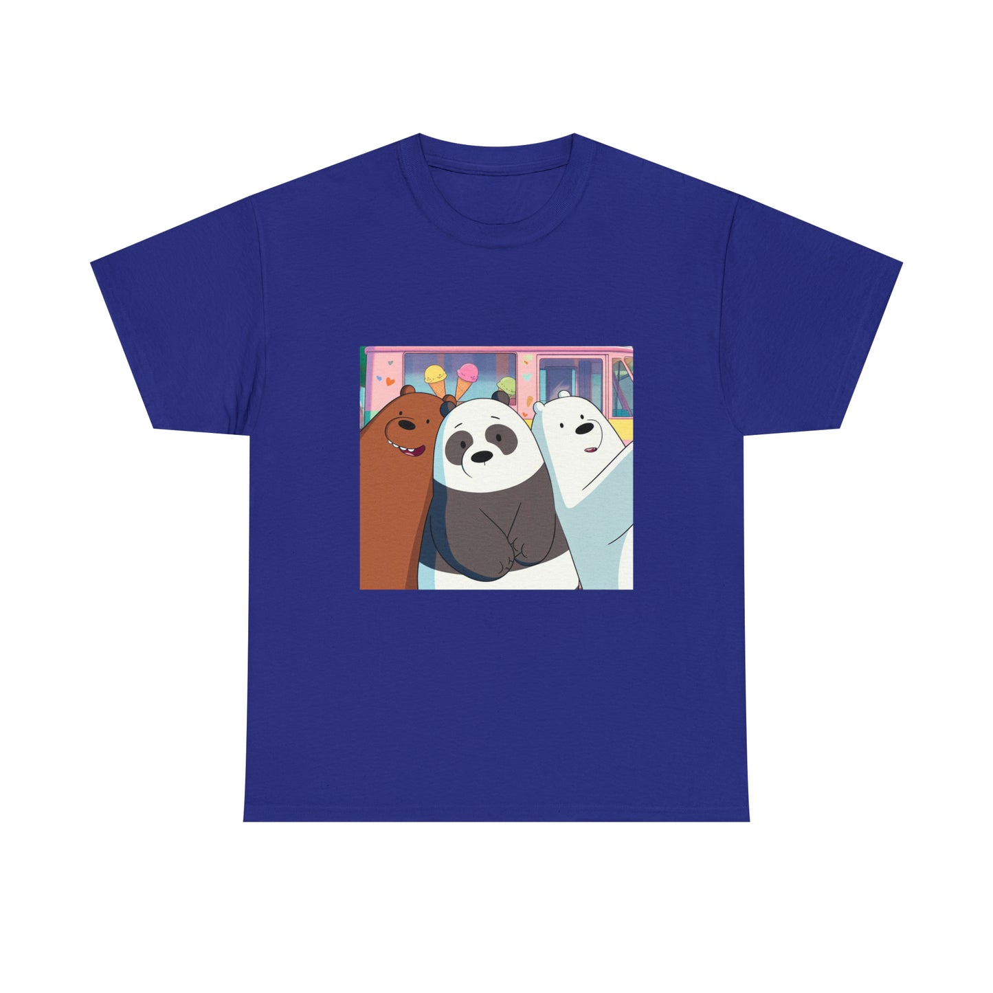We Bare Bears Unisex Heavy Cotton Tee