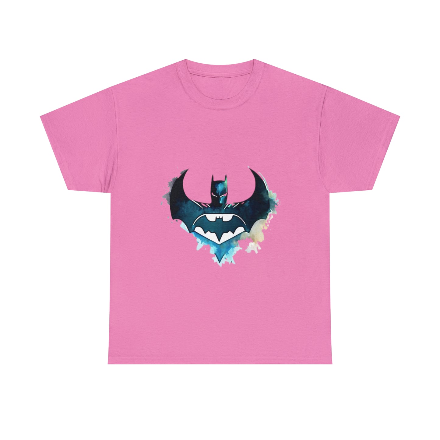Batman Bat Signal Watercolor Cotton Tee
