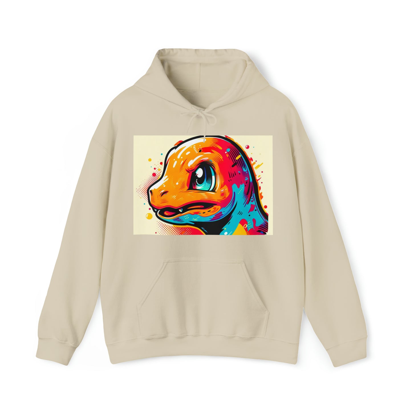Charmandr Pop Art Unisex Heavy Blend™ Hooded Sweatshirt