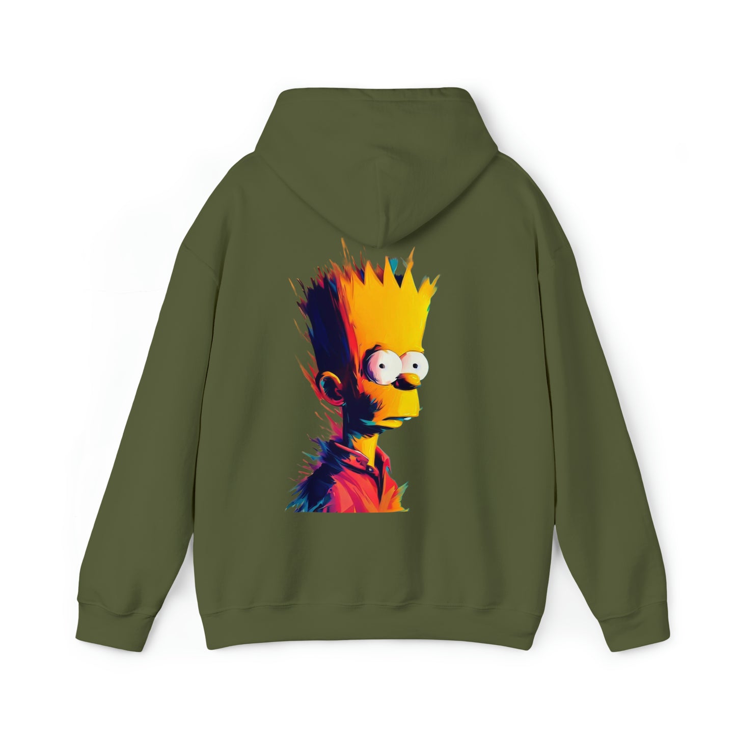 Abstract Bart Simpson Hoodie