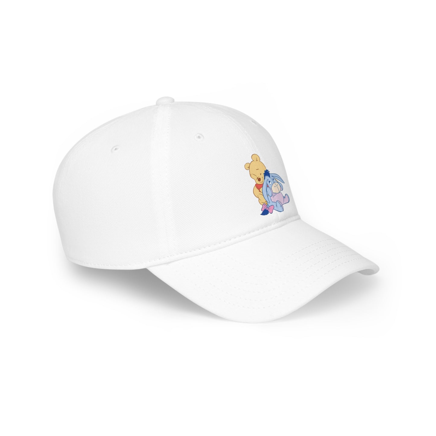 Pooh Bear and Eeyore Low Profile Baseball Cap
