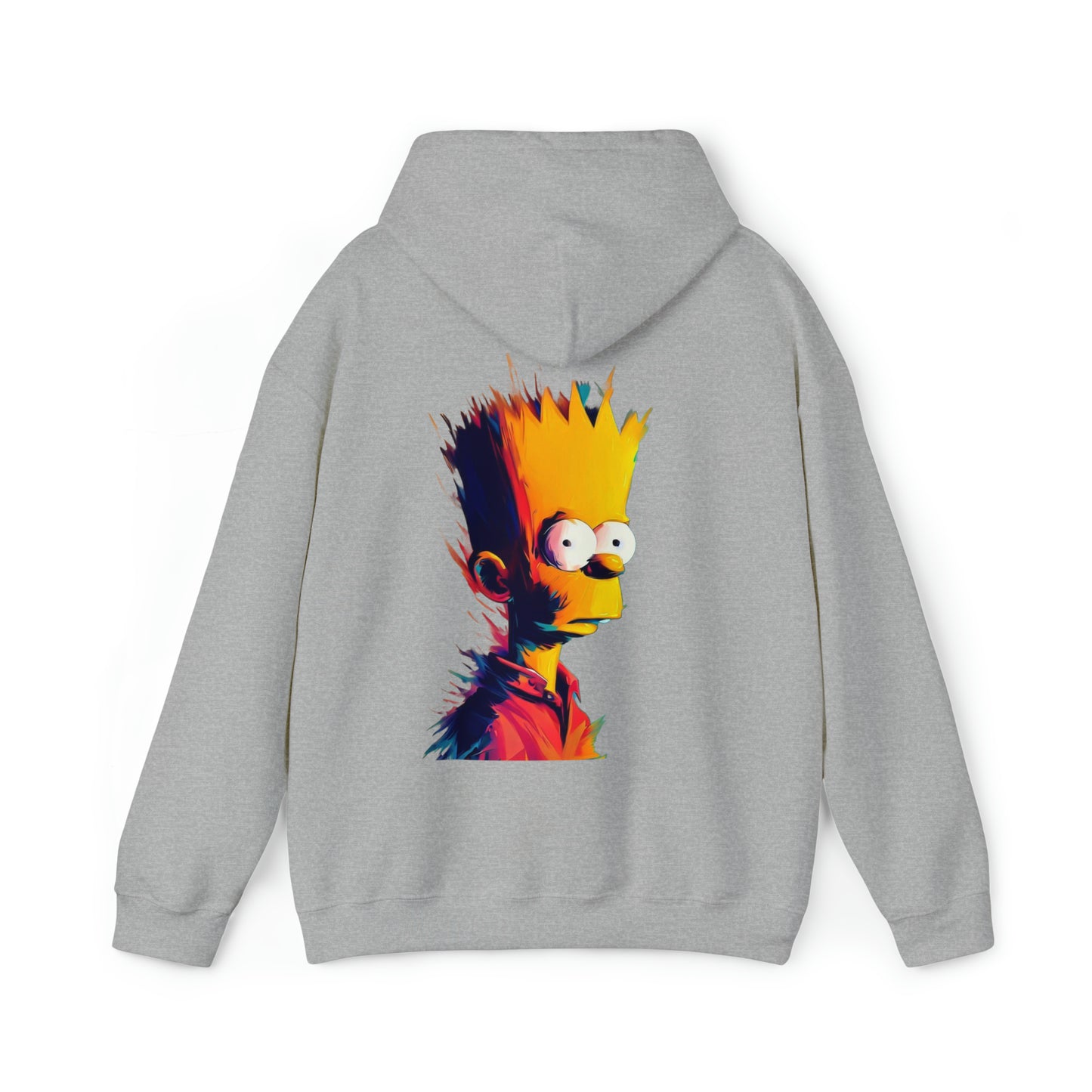 Abstract Bart Simpson Hoodie