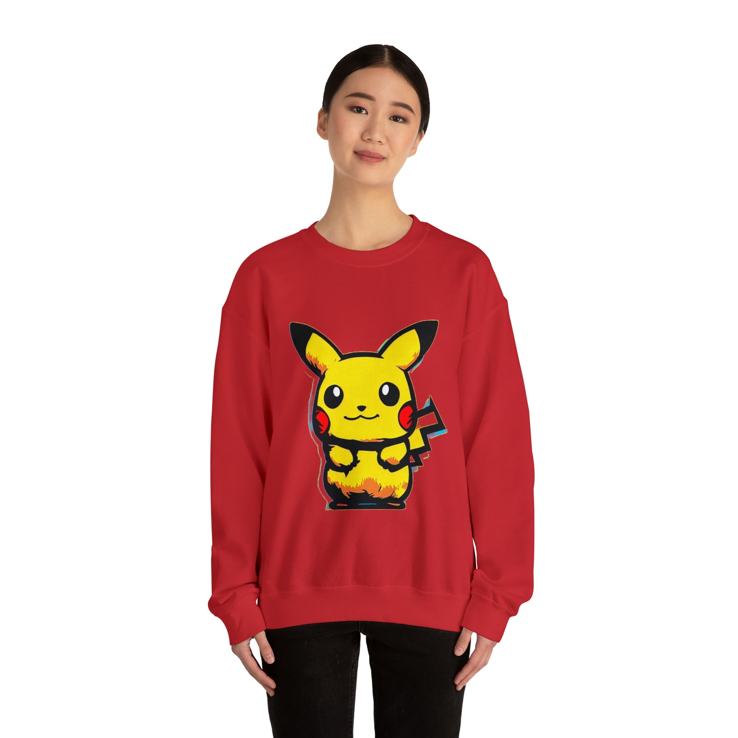 Pokemon Pika Crewneck Sweatshirt