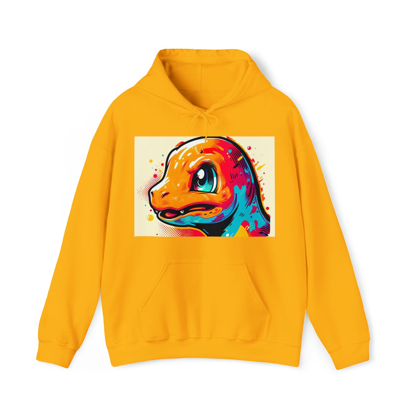 Charmandr Pop Art Unisex Heavy Blend™ Hooded Sweatshirt