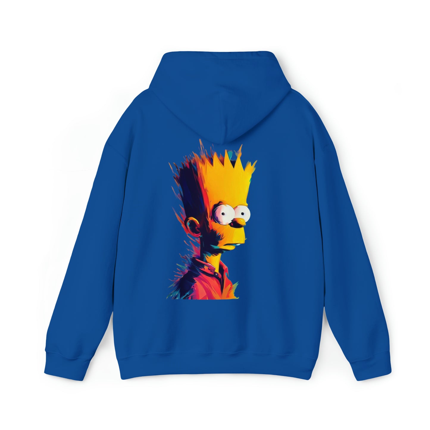 Abstract Bart Simpson Hoodie