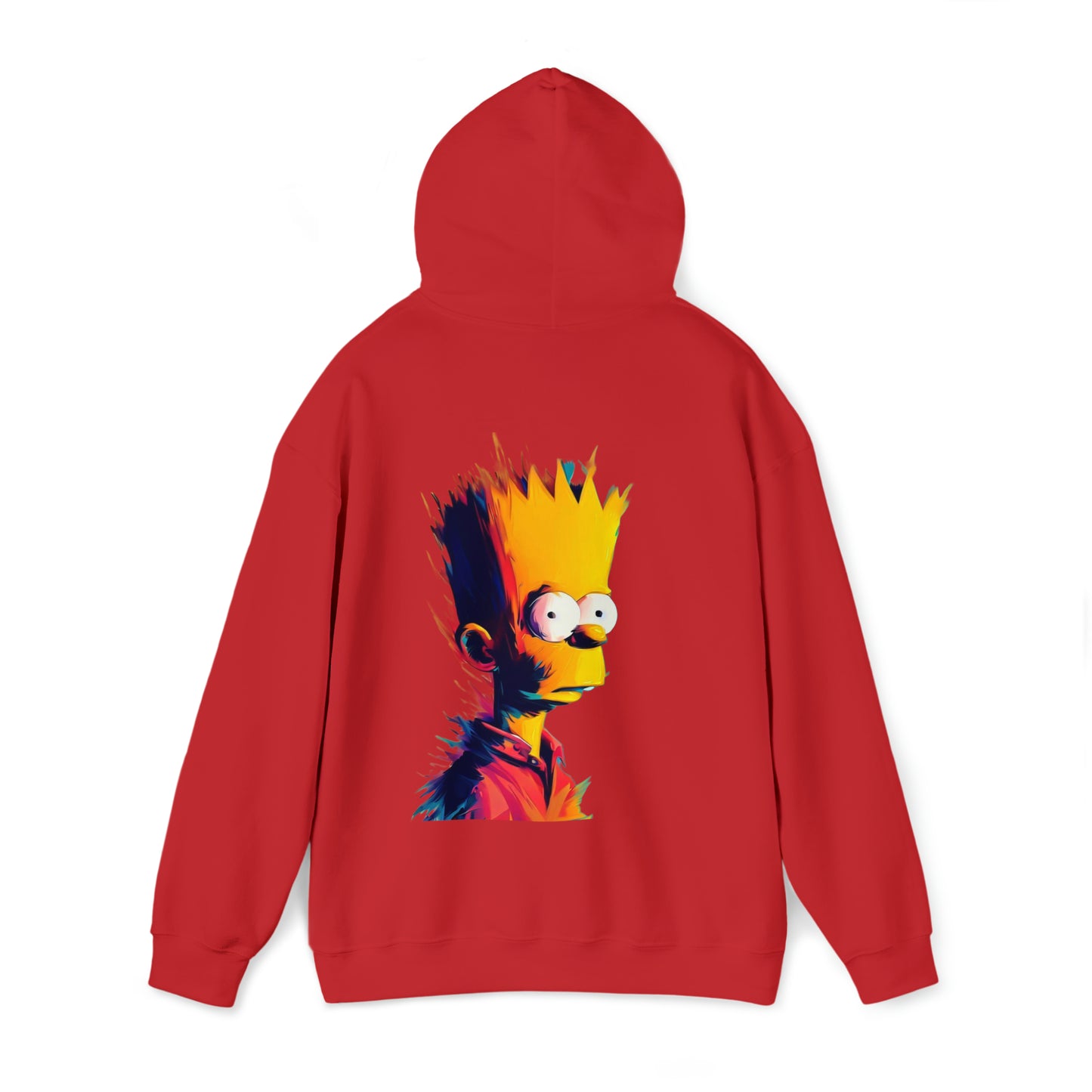 Abstract Bart Simpson Hoodie