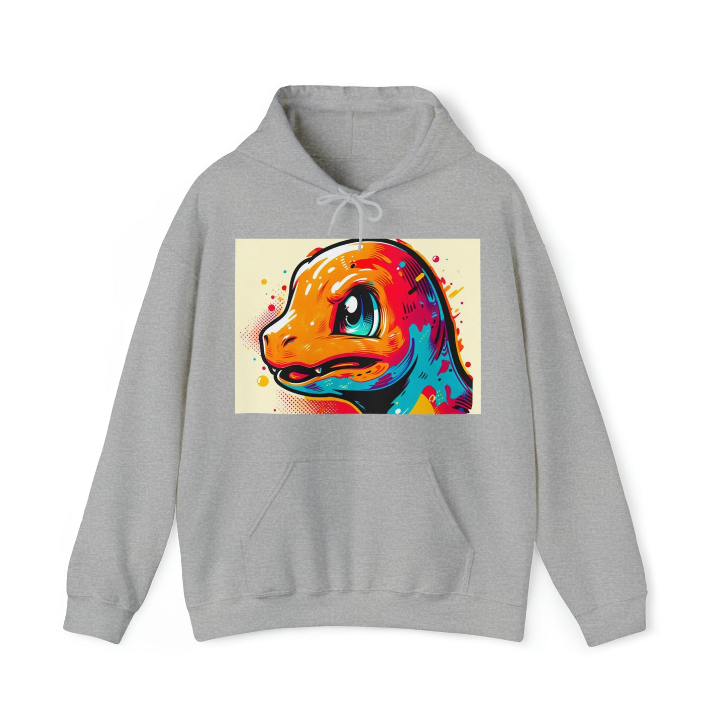 Charmandr Pop Art Unisex Heavy Blend™ Hooded Sweatshirt