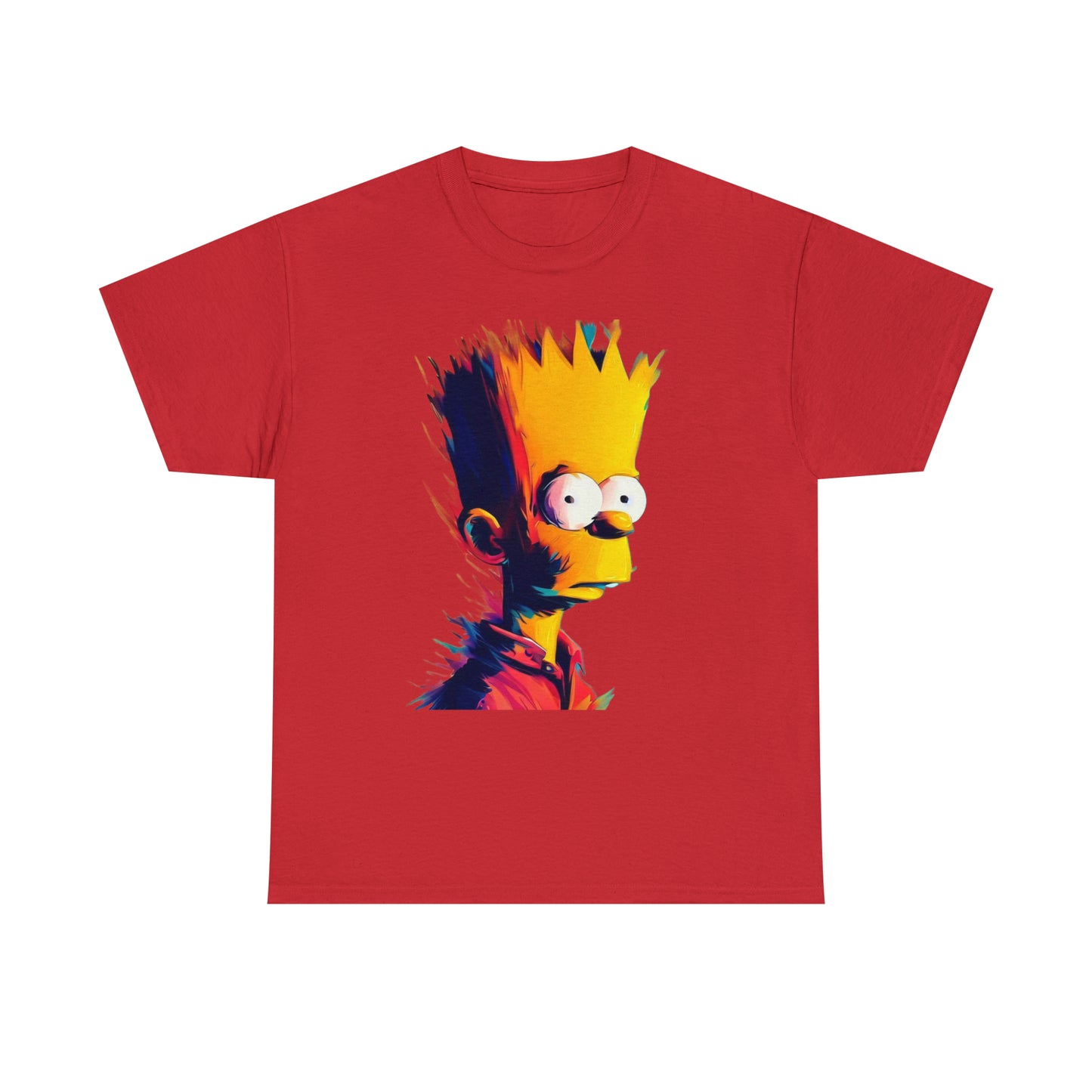 Bart Simpson Abstract Art Tee