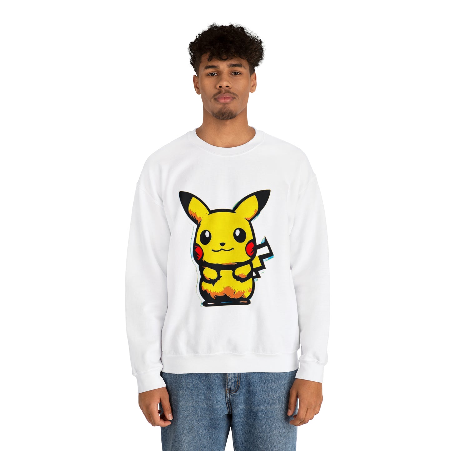 Pokemon Pika Crewneck Sweatshirt
