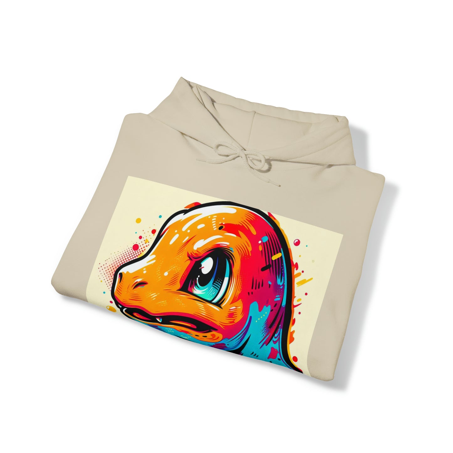 Charmandr Pop Art Unisex Heavy Blend™ Hooded Sweatshirt