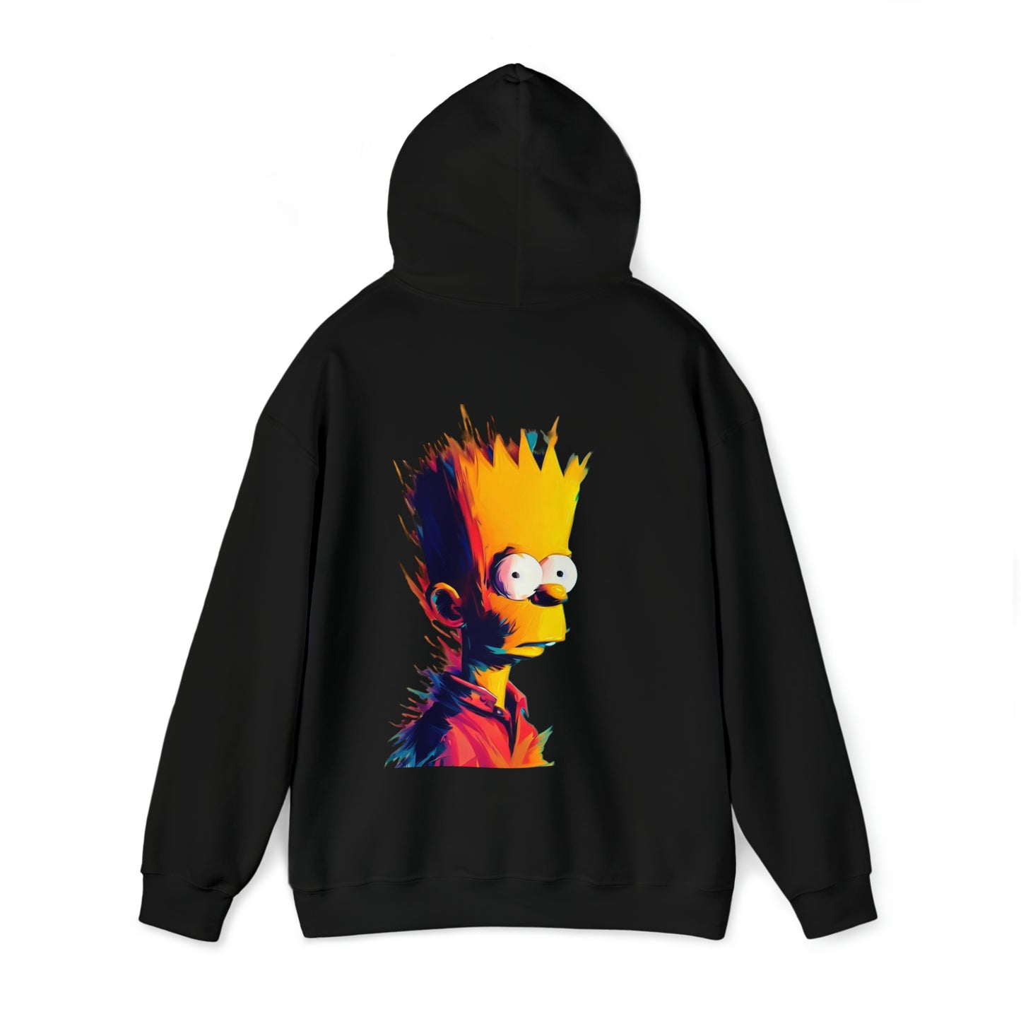 Abstract Bart Simpson Hoodie