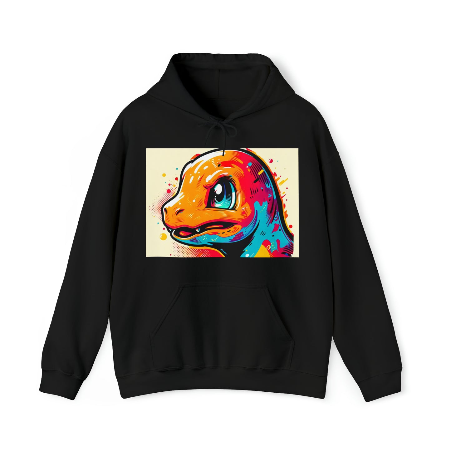 Charmandr Pop Art Unisex Heavy Blend™ Hooded Sweatshirt
