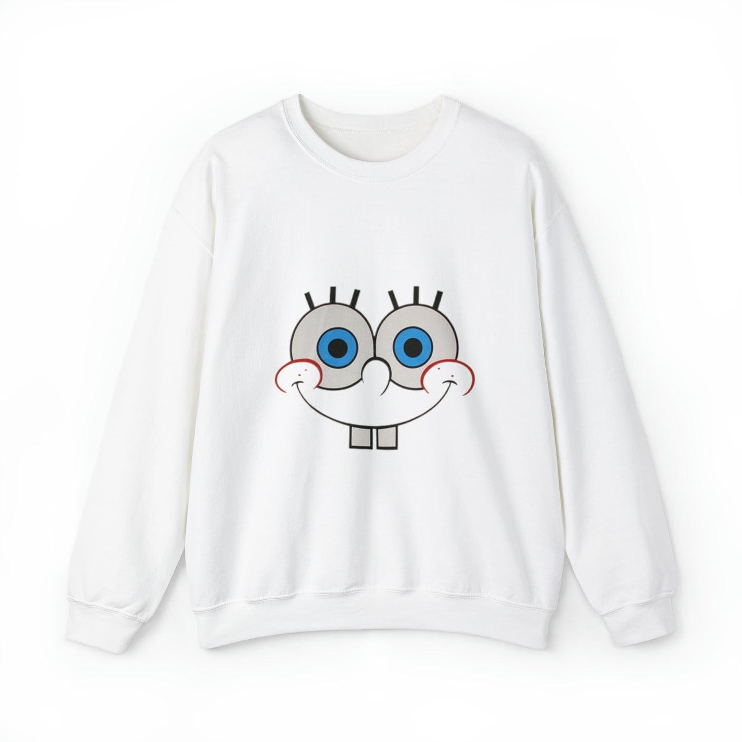 Spongebob Face Unisex Heavy Blend™ Crewneck Sweatshirt