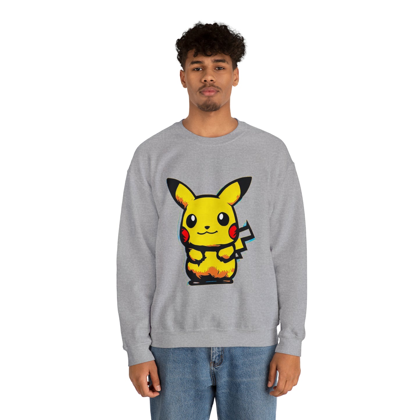 Pokemon Pika Crewneck Sweatshirt