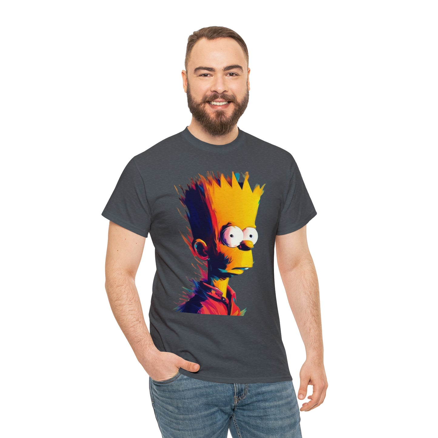 Bart Simpson Abstract Art Tee