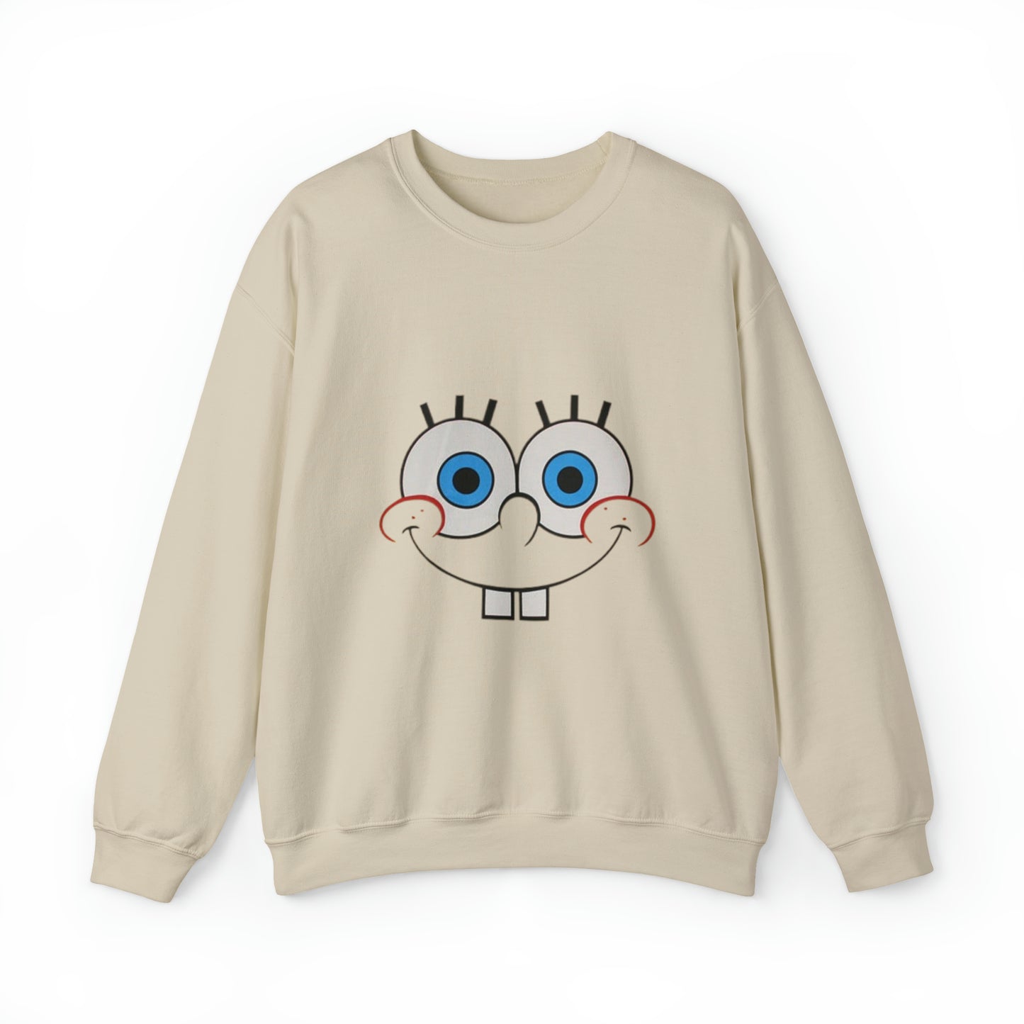 Spongebob Face Unisex Heavy Blend™ Crewneck Sweatshirt
