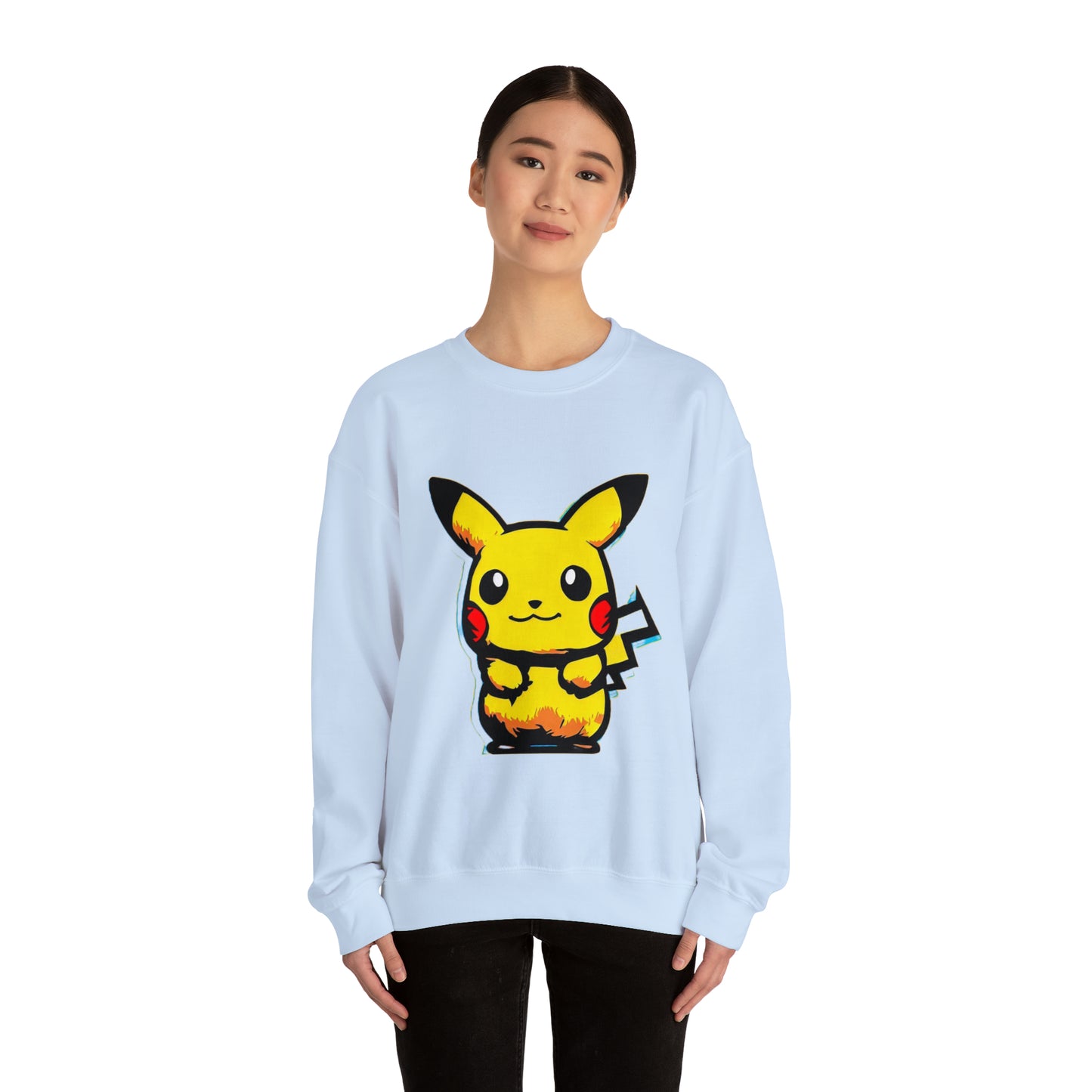 Pokemon Pika Crewneck Sweatshirt