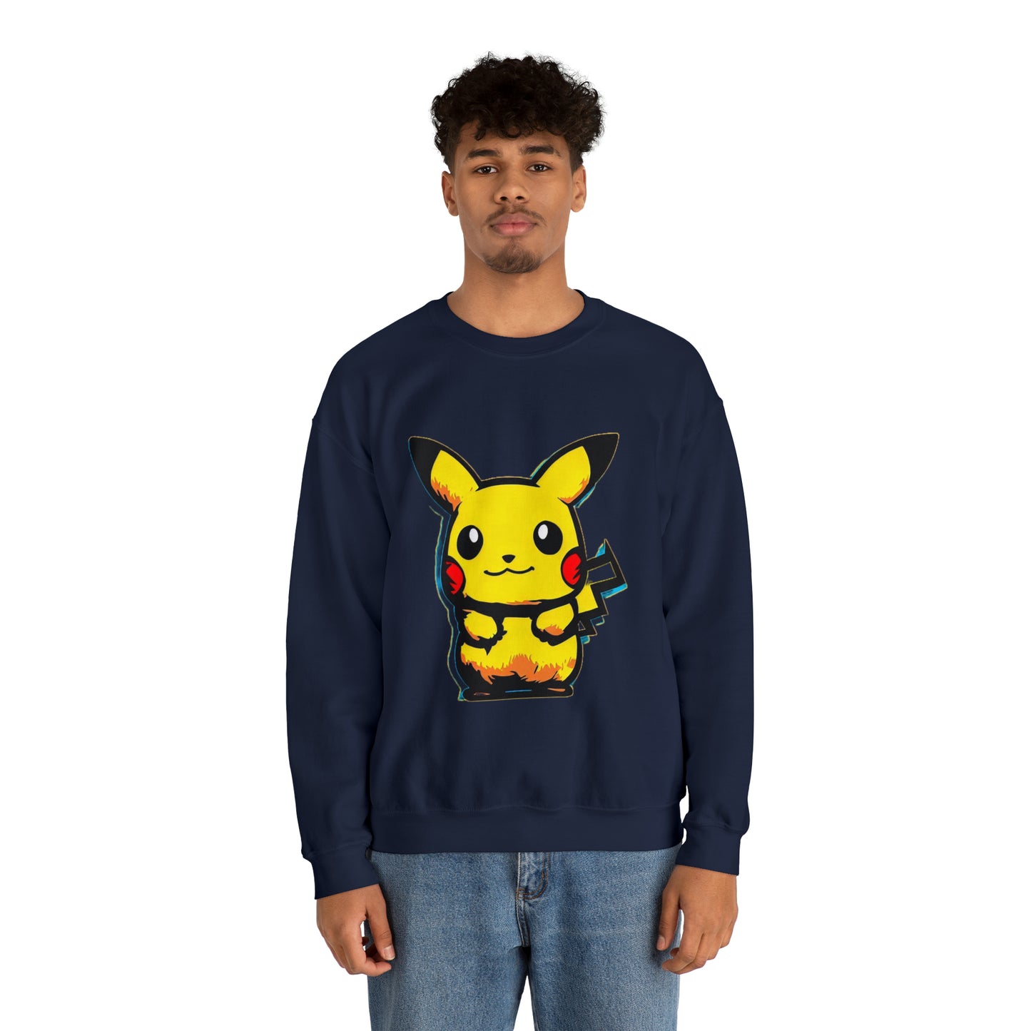 Pokemon Pika Crewneck Sweatshirt