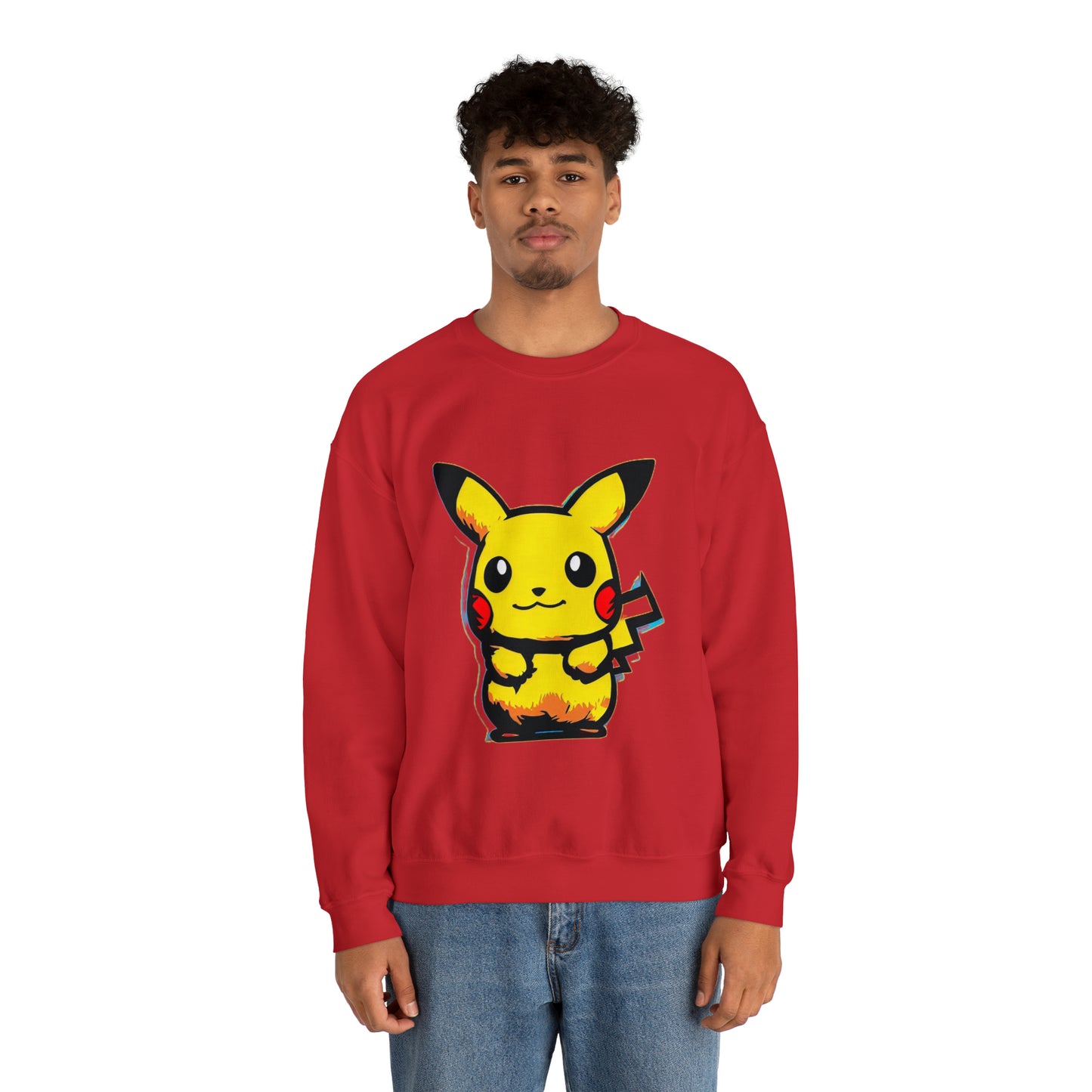 Pokemon Pika Crewneck Sweatshirt