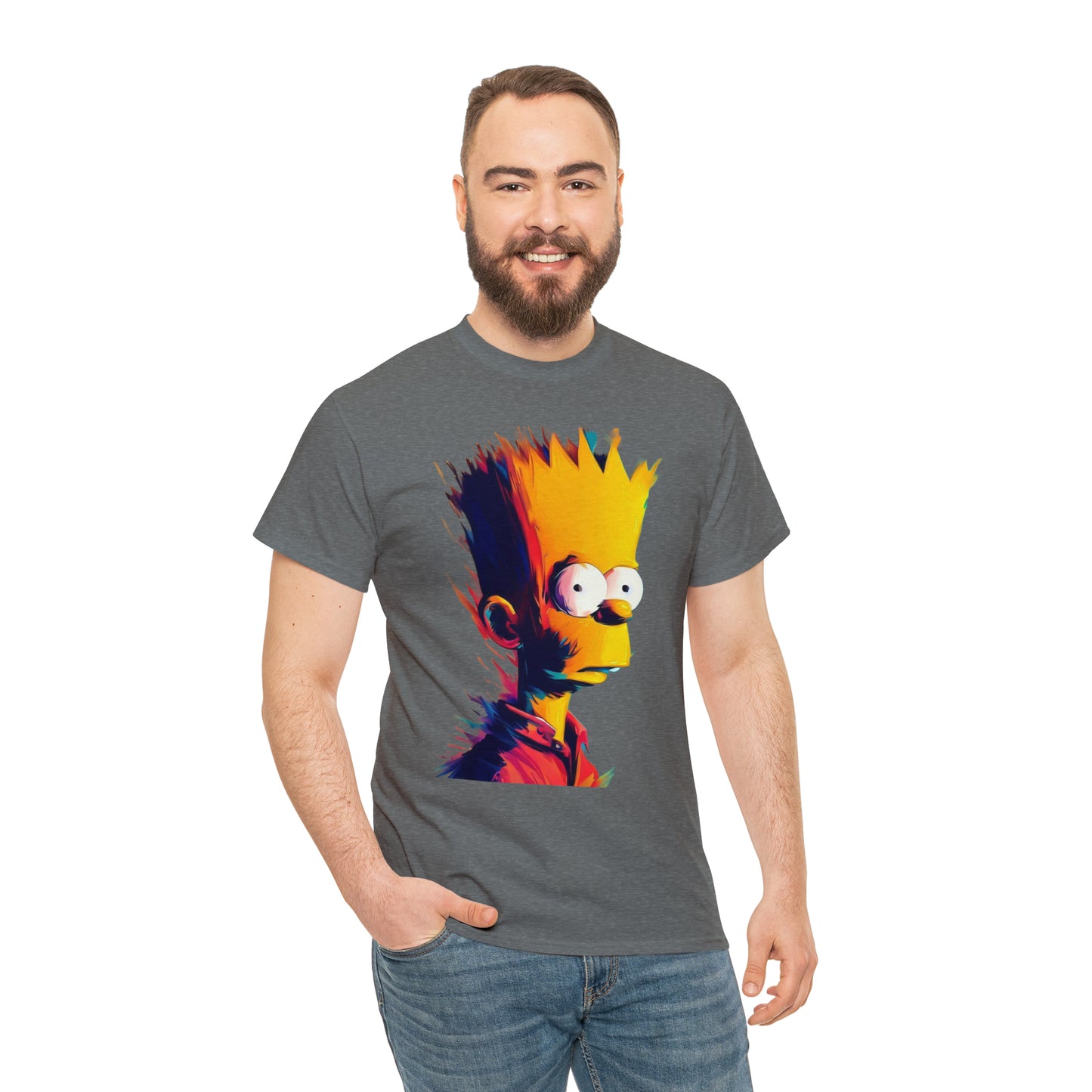 Bart Simpson Abstract Art Tee
