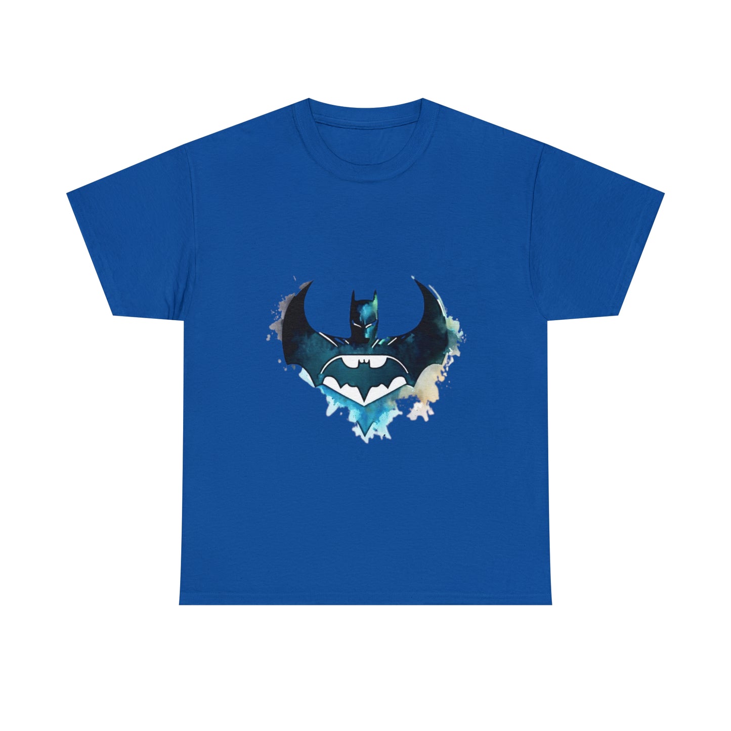 Batman Bat Signal Watercolor Cotton Tee