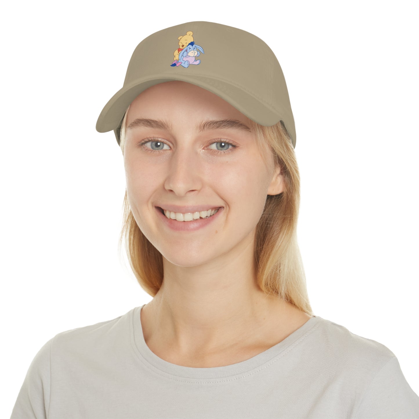 Pooh Bear and Eeyore Low Profile Baseball Cap