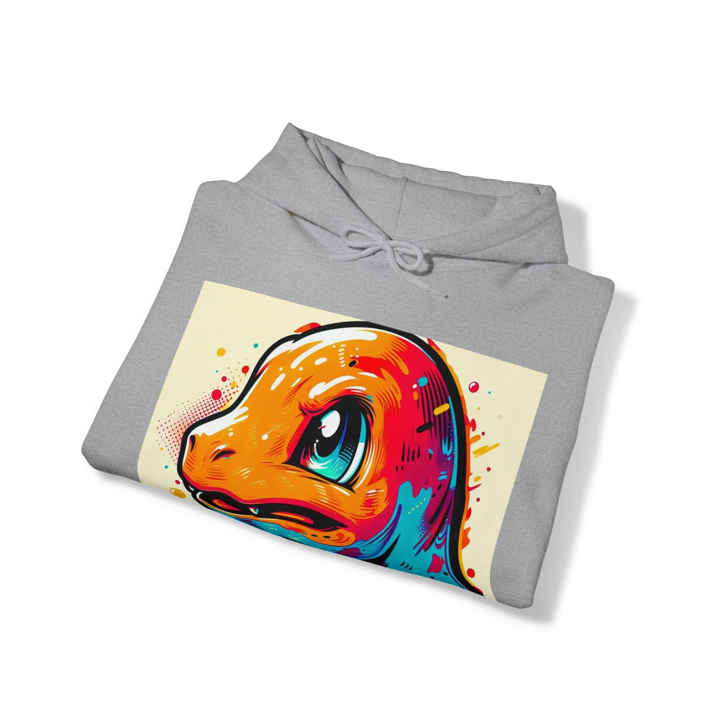 Charmandr Pop Art Unisex Heavy Blend™ Hooded Sweatshirt