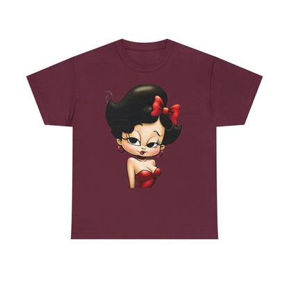 Cute Betty Boop Cotton Tee