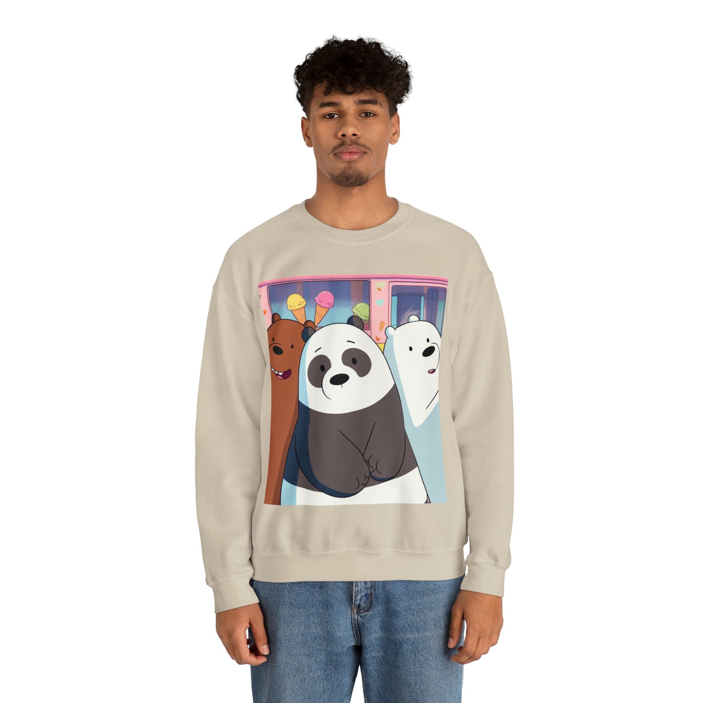 We Bare Bears Unisex Heavy Blend™ Crewneck Sweatshirt