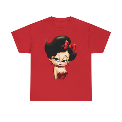 Cute Betty Boop Cotton Tee