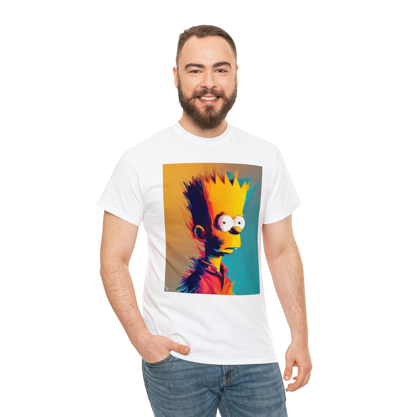 Graffiti Bart Simpson Tee