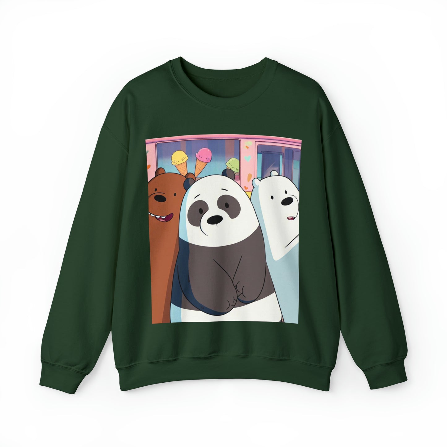 We Bare Bears Unisex Heavy Blend™ Crewneck Sweatshirt