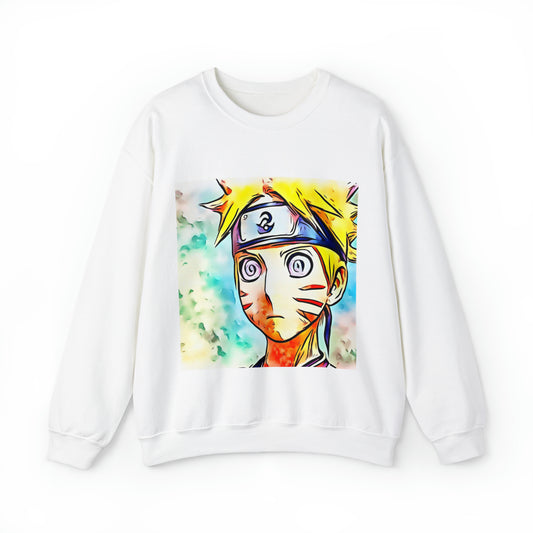 Naruto Watercolor Crewneck Sweatshirt